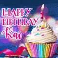 Happy Birthday Kai - Lovely Animated GIF