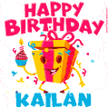 Funny Happy Birthday Kailan GIF