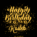 Happy Birthday Card for Kaileb - Download GIF and Send for Free