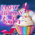 Happy Birthday Kailor - Lovely Animated GIF