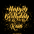 Happy Birthday Card for Kain - Download GIF and Send for Free