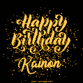 Happy Birthday Card for Kainon - Download GIF and Send for Free