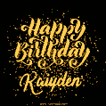 Happy Birthday Card for Kaiyden - Download GIF and Send for Free