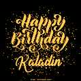 Happy Birthday Card for Kaladin - Download GIF and Send for Free