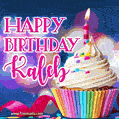 Happy Birthday Kaleb - Lovely Animated GIF