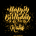 Happy Birthday Card for Kaliq - Download GIF and Send for Free
