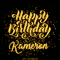 Happy Birthday Card for Kameron - Download GIF and Send for Free