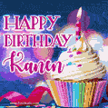 Happy Birthday Kanen - Lovely Animated GIF