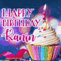 Happy Birthday Kanin - Lovely Animated GIF