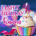 Happy Birthday Kanon - Lovely Animated GIF