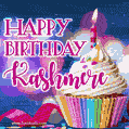 Happy Birthday Kashmere - Lovely Animated GIF