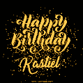 Happy Birthday Card for Kastiel - Download GIF and Send for Free