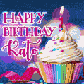 Happy Birthday Kato - Lovely Animated GIF