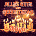 Alles Gute zum Geburtstag Kaya (GIF)