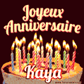 Joyeux anniversaire Kaya GIF