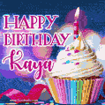 Happy Birthday Kaya - Lovely Animated GIF