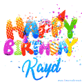Happy Birthday Kayd - Creative Personalized GIF With Name