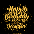 Happy Birthday Card for Kayden - Download GIF and Send for Free