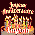 Joyeux anniversaire Kayhan GIF