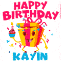 Funny Happy Birthday Kayin GIF