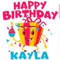 Funny Happy Birthday Kayla GIF