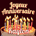 Joyeux anniversaire Kaylon GIF