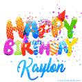 Happy Birthday Kaylon - Creative Personalized GIF With Name