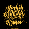 Happy Birthday Card for Kaynen - Download GIF and Send for Free