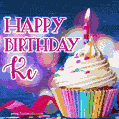 Happy Birthday Kc - Lovely Animated GIF