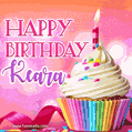 Happy Birthday Keara - Lovely Animated GIF