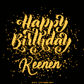 Happy Birthday Card for Keenen - Download GIF and Send for Free