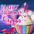 Happy Birthday Keigan - Lovely Animated GIF