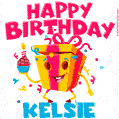 Funny Happy Birthday Kelsie GIF