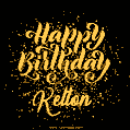 Happy Birthday Card for Kelton - Download GIF and Send for Free