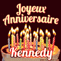 Joyeux anniversaire Kennedy GIF