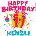 Funny Happy Birthday Kenzli GIF