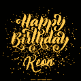 Happy Birthday Card for Keon - Download GIF and Send for Free