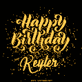 Happy Birthday Card for Keyler - Download GIF and Send for Free