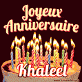 Joyeux anniversaire Khaleel GIF