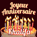 Joyeux anniversaire Khalifa GIF