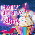 Happy Birthday Khaos - Lovely Animated GIF