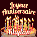 Joyeux anniversaire Khylan GIF