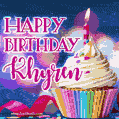 Happy Birthday Khyren - Lovely Animated GIF