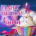 Happy Birthday Kinan - Lovely Animated GIF