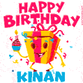 Funny Happy Birthday Kinan GIF