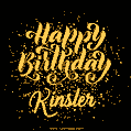 Happy Birthday Card for Kinsler - Download GIF and Send for Free