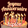 Joyeux anniversaire Kipton GIF