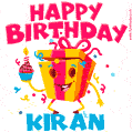 Funny Happy Birthday Kiran GIF