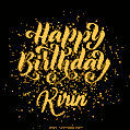 Happy Birthday Card for Kirin - Download GIF and Send for Free