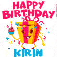 Funny Happy Birthday Kirin GIF